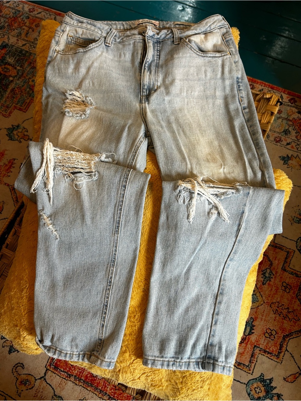 Guess Light Blue Mom Jeans